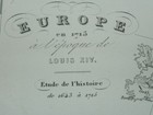 Antique Map Of Europe En 1715 Atlas Delamarche
