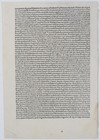 Incunable 1497 St Jerome Leaf     Vita Sancti Hieronymi     Basel Gothic Folio