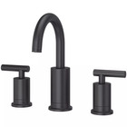Pfister Contempra Bathroom Sink Faucet 8 In Widespread 2 Handle Matte Black Lg49