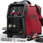 2026 Arccaptain 180a Mig Welder 6 In 1 Welder Machine With Foot Pedal Spool Gun