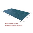 For 18x36 Ft Rectangle Winter Safety Pool Cover For Inground Swimming Pools