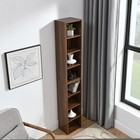 Shelf Multimedia Storage Cabinet Organizer Movie Tower Stand Cd   dvd Media Rack