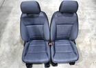 Ford Super Duty Front Bucket Seats Grey Seat Cloth Oe Replacement Oem Factory