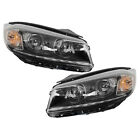 For 2019 2020 Kia Sorento Halogen W led Headlight Driver Passenger Side Pair 2pc