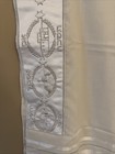 New W o Tags Jewish Tallit Prayer Shawl 24  X 72  Ivory Gold Silver Embroidered
