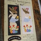 Bertie s Spring  Part 1 Pattern   Fabric Quilt  Block Kit All Through The Night