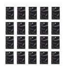 300 Black Kraft Jewelry Display Cards With Self-sealing Bags - Perfect For Craft