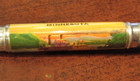 Vintage Minneapolis Steamboat Souvenir Bullet Pencil - Mn Minn  Minnesota