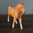 Vintage Palomino Horse Figurine Porcelain Glossy 5 5  X 8  Mane Wave
