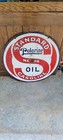 Original Porcelain Double Sided  standard Motor Oil Polarine Sign  