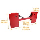 4000lbs Quick Tach Conversion Adapter Plate Attach For Skid Steer Loader Bobtach