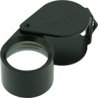 3pc 10x Round Triplet Loupe Black 21mm