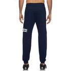Adidas Men   s Essentials Performance Logo Pants Athletic Joggers Blue Size Small