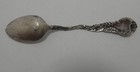 Sterling Silver Spoon C i  Cook Demitasse Ornate Repousse  Design