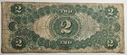 F-60 1917  2 Two Dollar Legal Tender Red Seal Large Size Note Speelman white