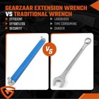 4 Pack Offset Extension Wrench Set Ratchet Spanner Wrench With Extender Sdobdzkt