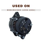 New Marine Alternator For Mercruiser I o 4 3 5 0 5 7 V6 V8 Black Scorpion 8461n