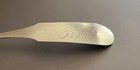 Early 19th Century American Coin Silver Gravy sauce Ladle By N   Pratt W mono