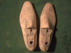 Vintage Pair Wood Size 8 Ee Norwalk Industrial Shoe Factory Last Mold   f-26