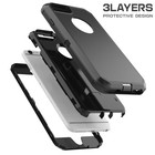 Case For Apple Iphone 6 Shockproof Heavy Duty Rugged Cellphone Hard Rubber Cover