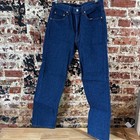 Vtg 1994 Levis 501 Jeans 32x30 Button Fly Dark Blue Denim 501 Usa 90s New