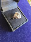 14k Gold Order Of The Eastern Star Ring W  6 Stars 4 60 Grams