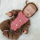 Body 22  Reborn Baby Dolls Newborn Lifelike Toddler Sleeping Realistic Toy