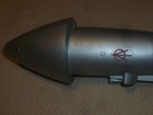 Vintage Metal  Astro Rocket Mechanical Bank 1957 Berzac Creation Mfg Space Ship