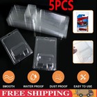 5 Pack Clear Protector Case Plastic Display For Hot Wheels   Matchbox Basic Car-