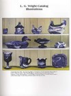 Lg Wright Glass   New Martinsville Collector Guide Inc Eapg Carnival  Opalescent