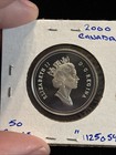 2000 Canada 50 Cents Silver Osprey    1125054    50c Canadian Half Dollar