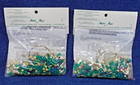 Vintage Merri Mac Christmas Tree 98-12 Beaded Ornament Craft Kit Makes 6