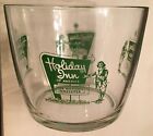 Vintage    Rare   Holiday Inn Glass Ice Bucket With Four Pyroglazed Logos - Cool