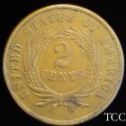 1864 Two Cent Piece   Excellent Coin   Large Motto   Free Shipping   Tcc