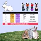 Niteangel Adjustable Soft Harness With Elastic Leash For Rabbits  s small  Red 