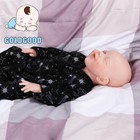 Full Platinum Silicone 18 5  Sleeping Baby - Reborn Boy With Drink-wet System