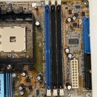 Asus K8v-x Via K8t800 Socket 754 Atx Amd Motherboard Sempron 3000  Cpu Combo