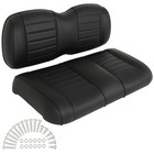 Golf Cart Front Seat Kit New For E-z-go Txt Black Golf Cart Front Cushion Set