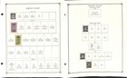 French Sud  Stamp Collection On 4 Scott International Pages  1894-1940  bd 