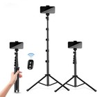 62  Camera Tripod Stand W  Wireless Remote Selfie Stick Phone Holder For Selfies