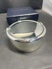Ralph Lauren Bryce Trinket Box Silver Tone Bamboo