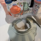 Baby Sippy Cup Lot With Dr  Brown   s Drying Rack And Pacifiers Oxo Phillips
