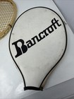 Vintage Bancroft Bjorn Borg Personal Wood Tennis Racket Grip 4 3 8 With Cover