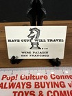 Vintage Have Gun Will Travel Business Card Wire Paladin Cbs Tv Show Promo Item