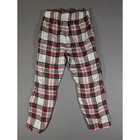 Old Navy Kids Unisex Red Plaid Pajama Pants Size S 6-7 Flannel Sleepwear