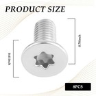 8pcs Stainless Brake Rotor Screws Fit Silverado Sierra Tahoe Yukon Gm Oem 116092