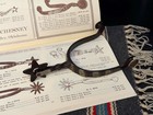 Rare Mcchesney No 1 Twist Shank Silver Overlaid Engraved Single Spur