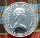 1979 Canada Griffon Dollar  50  Silver Dollar Coin  Royal Canadian Mint  Km  124