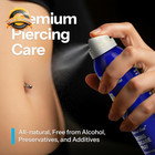 Piercing Aftercare Spray Sea Salt Cleaner Ear Nose Body 4oz Solution