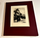Litho  Original By Gustave Moreau  1865   Death Of Orpheus 